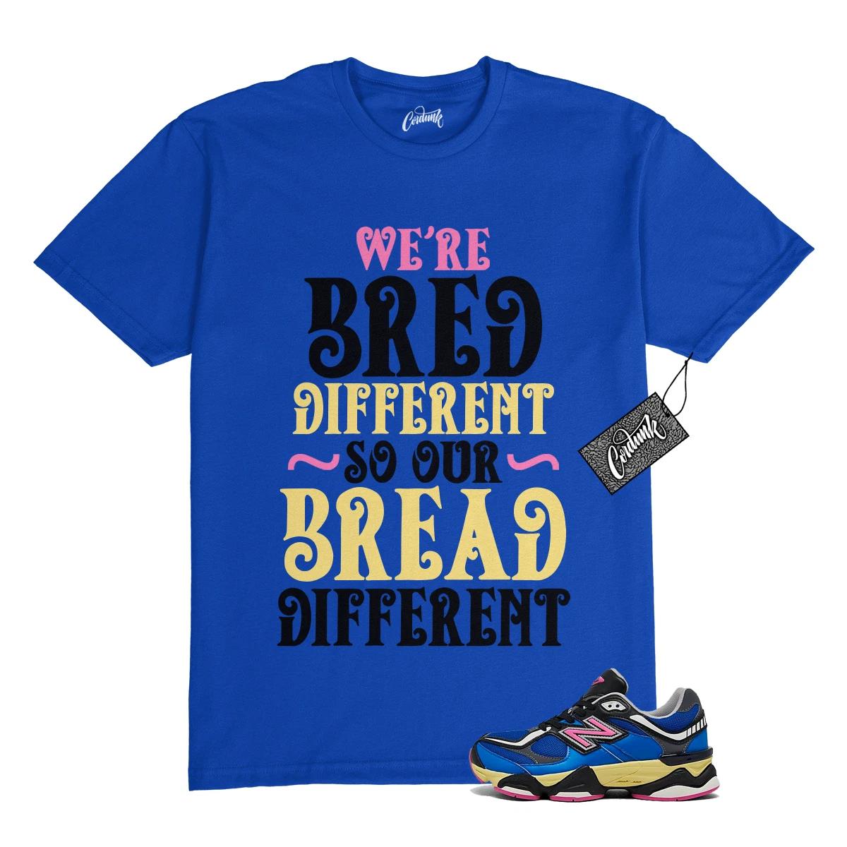 

9060 Blue Oasis Real Pink Black T Shirt to Match BREAD XL