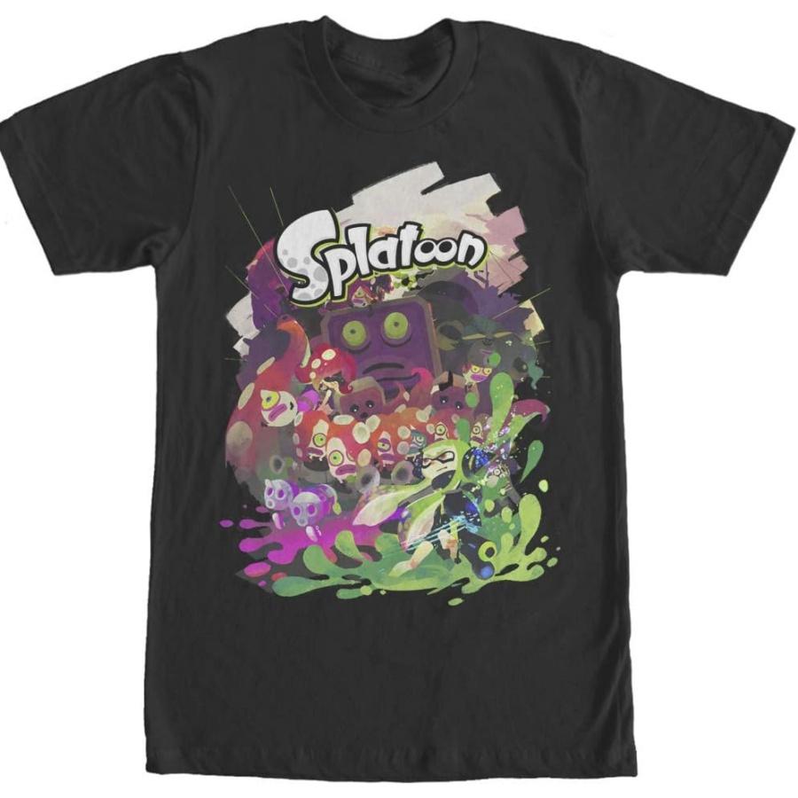 Fifth Sun Men s Nintendo Splatoon Characters T-Shirt S