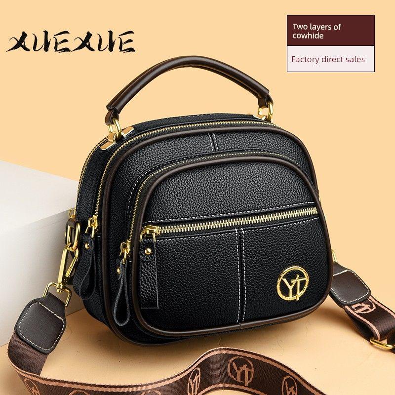 

Women s Bag Authentic Leather Tactile Feel Easiest for Match Shoulder Cell Phone Wallet