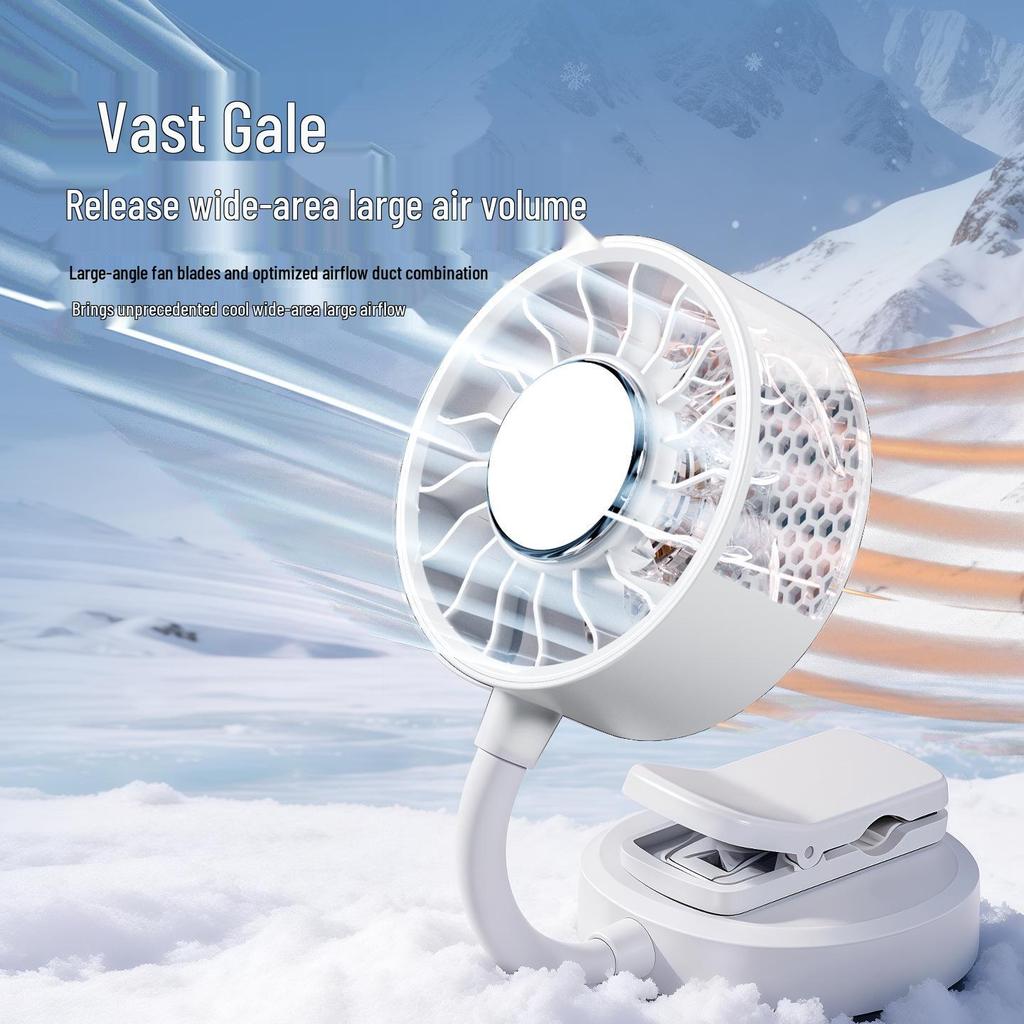 USB Rechargeable Magnetic Mobile Phone Cooling Clip Fan