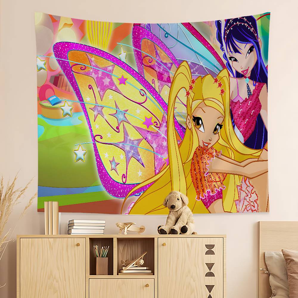 Classic Cartoon SShincchanS Kawaii Tapestry Wall Hanging Tapestry Art Deco Blanket Curtain Hanging At Home Bedroom Living