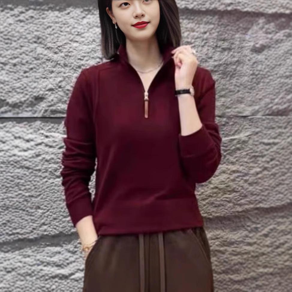 

2024 Slim Fit Long Sleeve Zipper Hoodie - Autumn/Winter Collection Small