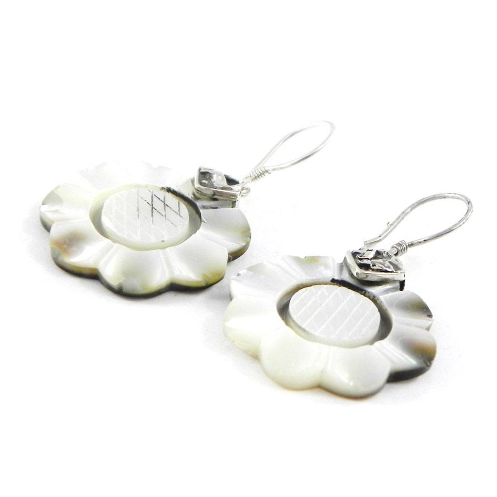 

Les Trésors De Lily [H8302] — Серебряные серьги Wisdom с перламутром