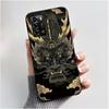 Casing For ZTE Blade V40 Vita 8045/A72 4G Case Luxury Dragon Cute Cool Boys Girls Black Matte Soft TPU Silicone Shell Back Cover
