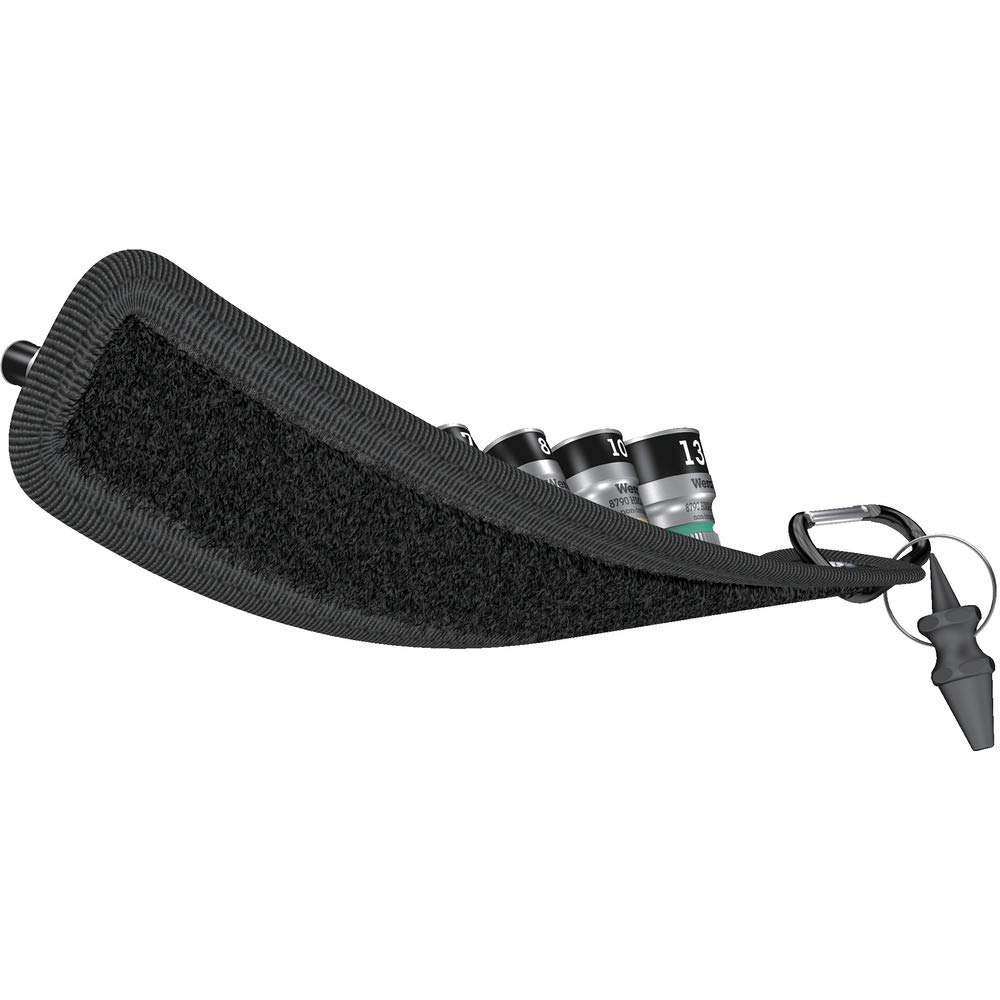 Wera 05003882001 Zyklop A 3 HF Torx Bit Socket Belt Set with Set Imported from Retention, 1/4" Drive, 9-Piece [Officially Japan]