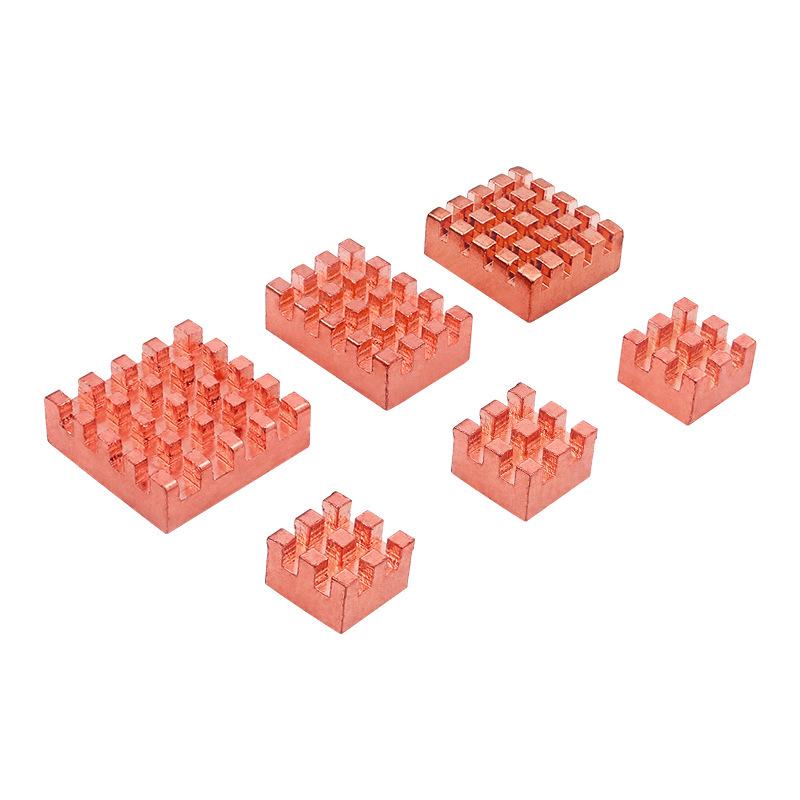 Banana Pi BPI-F3 Copper Heatsink 6-Pack for CPU Cooling Pure Copper Heatsink for BPI-F3