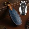 Suitable for 23 new Hongqi H5 key bag h5 special leather key cover remote control case buckle modified jewelry