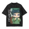 Cartoon Maomao the Apothecary Diaries TShirt Cute Anime Graphic Tshirts Washed Short Sleeve Tees for Unisexs Women Clothing