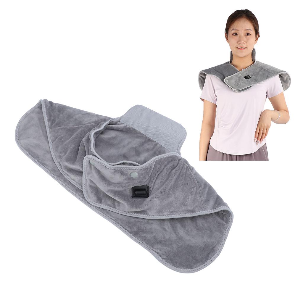 Neck and Shoulder Heating Wrap 3 Temperature Settings 3 Timers Heated Neck Shoulder Pad