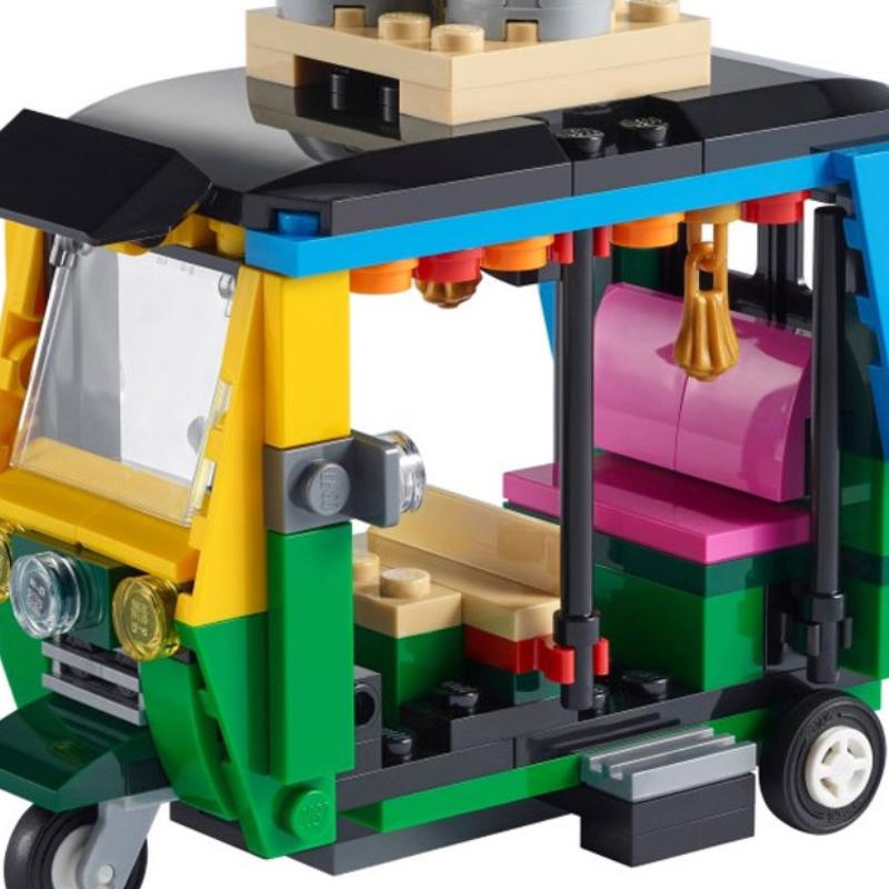 LEGO Tuk Tuk Building Blocks 40469