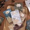 60pcs/boxed Vintage Literature and Art Hand Tent DIY Decorative Foundation Paper Hand Made Scrapbooking Junk Journal Supplies