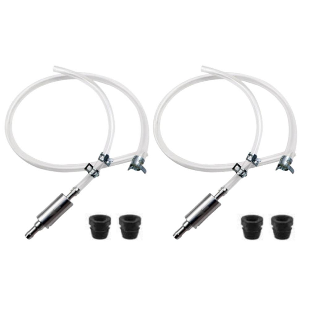 Hydraulic Brake Bleeding Hose, Bleeding Tool Kit with One-way Valve for Car, Motorcycle, Clutch
