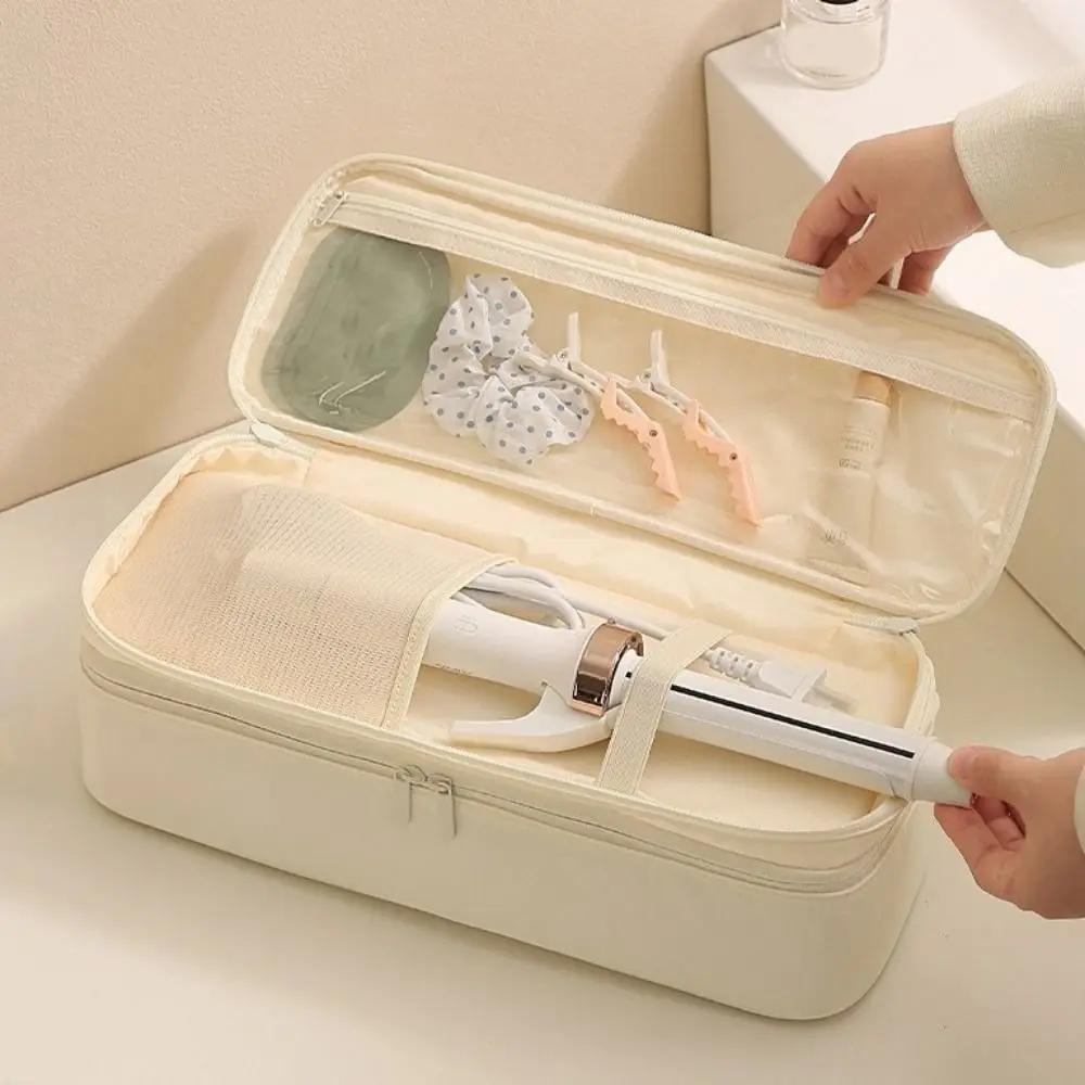 Large Capacity Carring Hair Dryer Storage Bag Dustproof Travel Case Multi-Pocket Organizer Pouch for Dyson Curling Hair Dryer