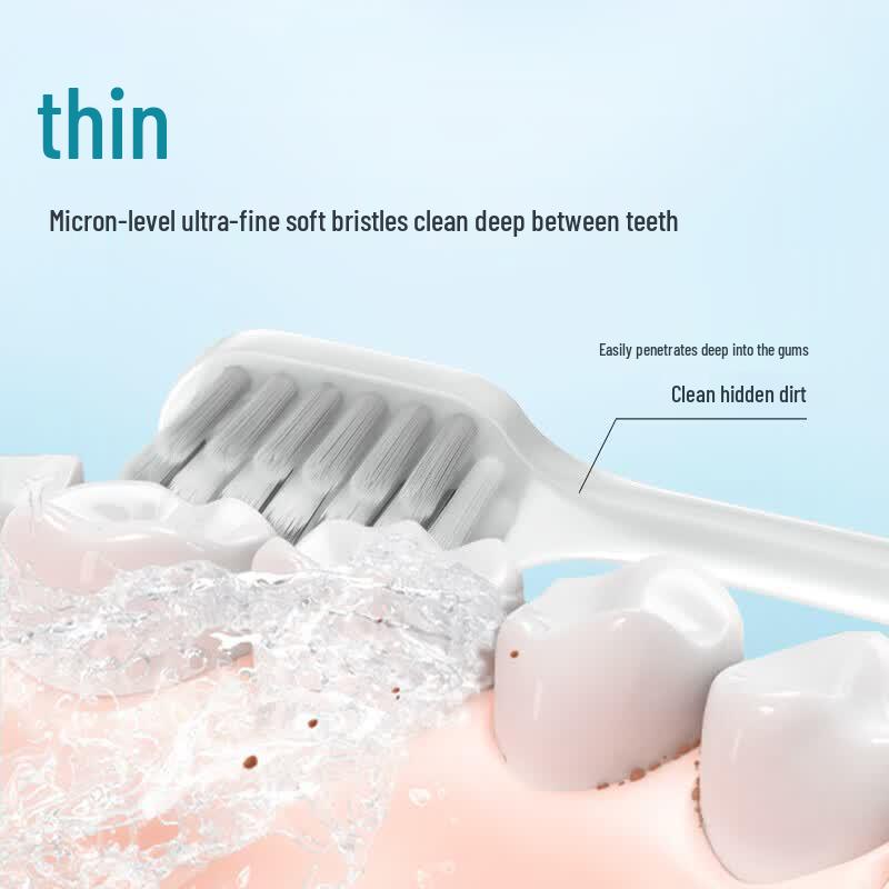 bop Soft Bristle Wide Head Toothbrush 7-pack