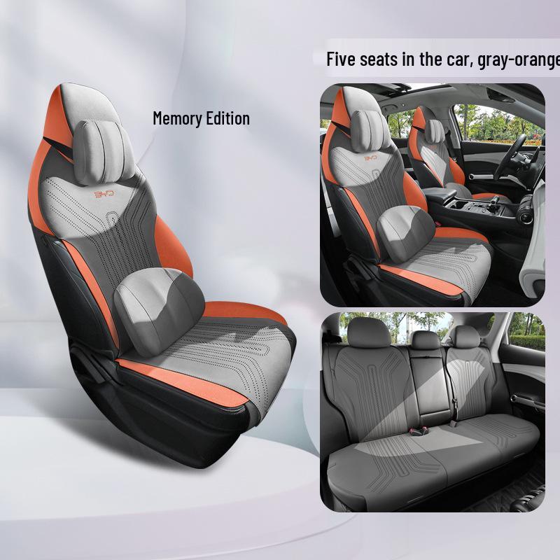 All-Season Ventilated Seat Covers for BYD Yuan Plus Champion Edition