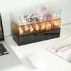Cable Storage Box with Lid Clear Charger Cord Organizer Desk Organization Case