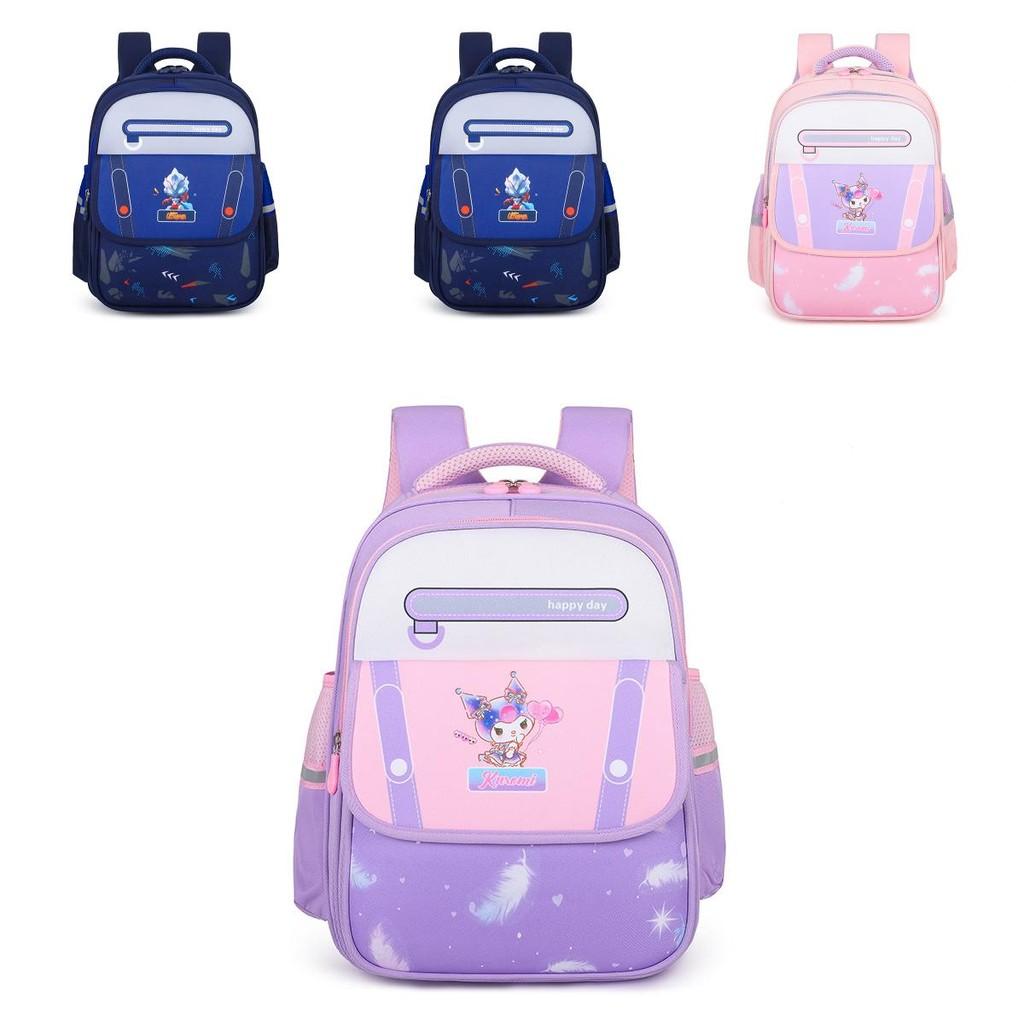 Adorable Cartoon Ultraman Backpack For Boys And Girls In Grade 1 To 3 With Comfortable Design