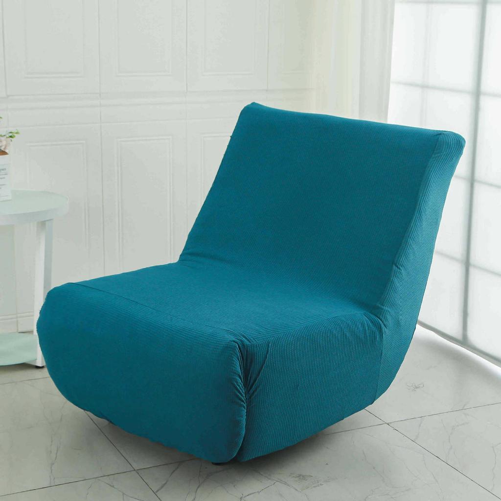 Funktionale Raupen-Hülle für Lazy Sofa Vollständig einschließend Elastisch Verdickt Integrierte Einzelsofa-Hülle für Haushalt Staubdicht