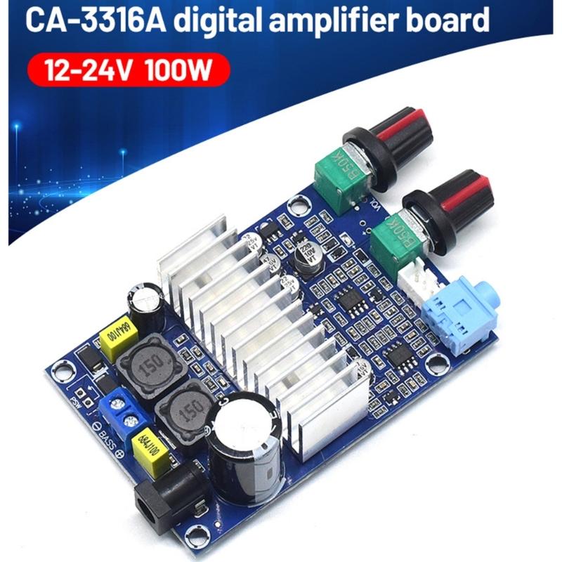 TPA3116D2 High Power Subwoofer Amplifier Board Mono 100W Fever Level Amplifier Board For Deep Bass Sound Sound Component