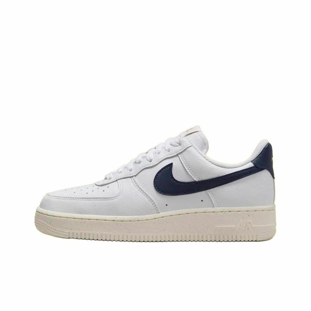 Nike Air Force 1 Aurora Slip Resistant Slip Resistant Low top Skateboard Shoes Women's White Blue FZ6768-100(Team626-)