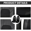 Car Seat Cover Full Set Cloth Universal Polyester Breathable Washable Suitable For Car Truck Van Suv Car Accessories