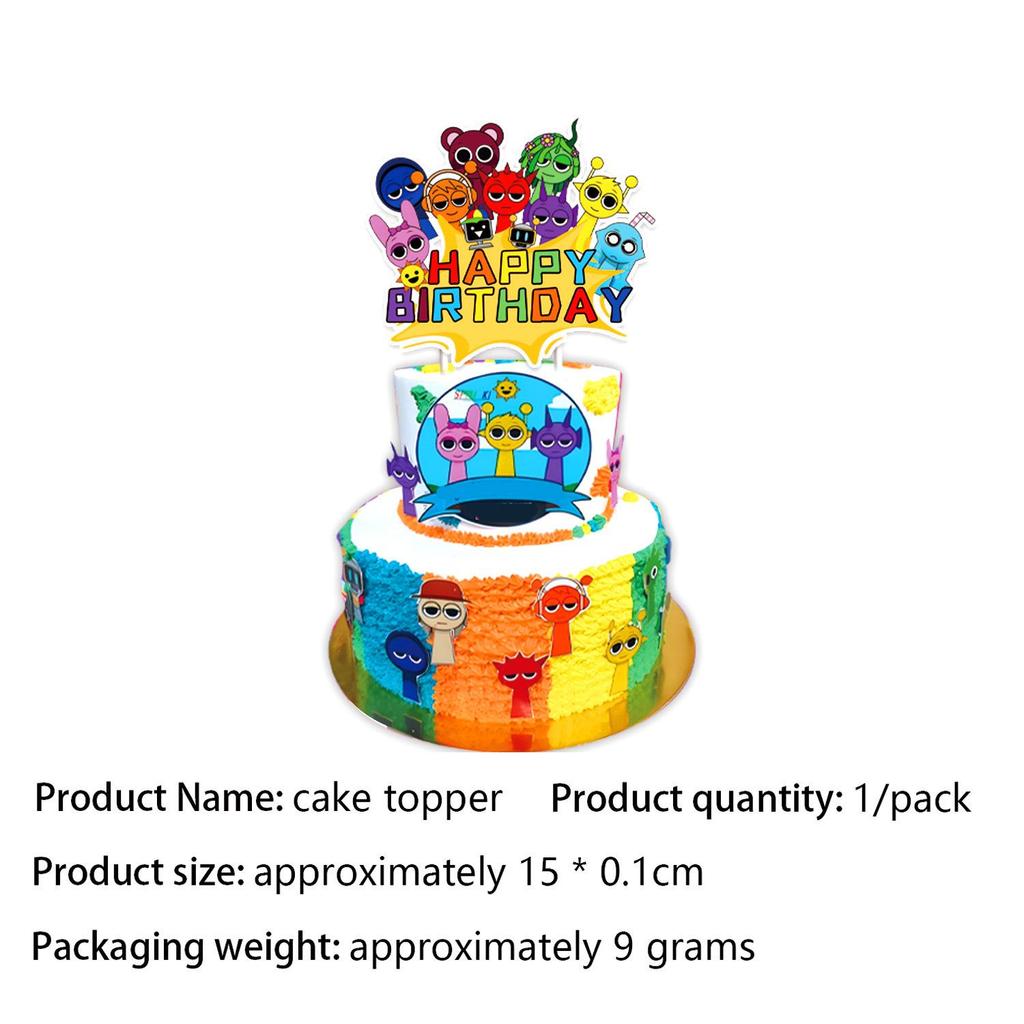 Rhythm Box Birthday Party Set: Kids' Theme Plates, Napkins, Banner, Flags