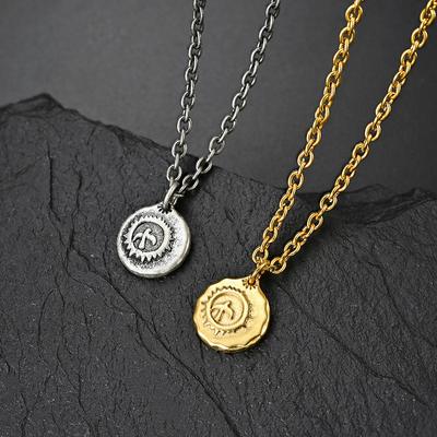 Japanische Retro Minimalistische Stil Künstlerische Halskette