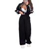 Amazon Europe, America 2025 autumn and winter urban temperament women's clothing polyester long-sleeved sweater trousers fashion casual suit