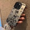 Mahjong Fa Cai Silberne Handyhülle für iPhone 12 Pro Max/13/14/16/17, 15 Farben verfügbar, Grenzüberschreitende Nische.