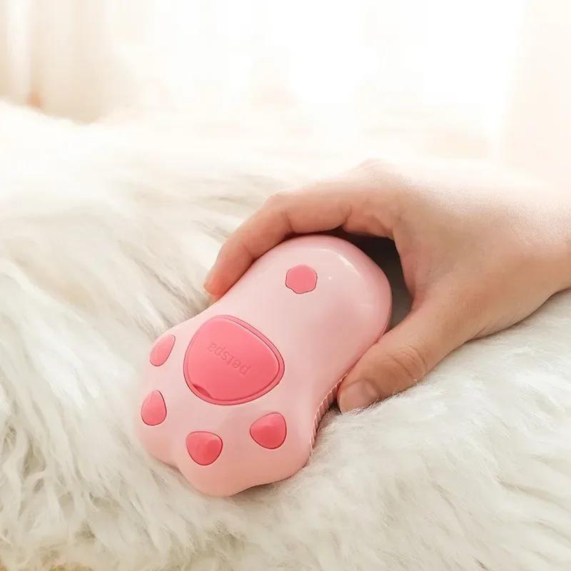 2025Multifunctional Rotating Cat Grooming Steamer Brush Pet Hair Removal Spray Massage Comb 3 In1 Self Cleaning Steam Cat Brush