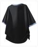 Men's Summer V-Neck Japanese Style Striped Two-Piece Look Shirt