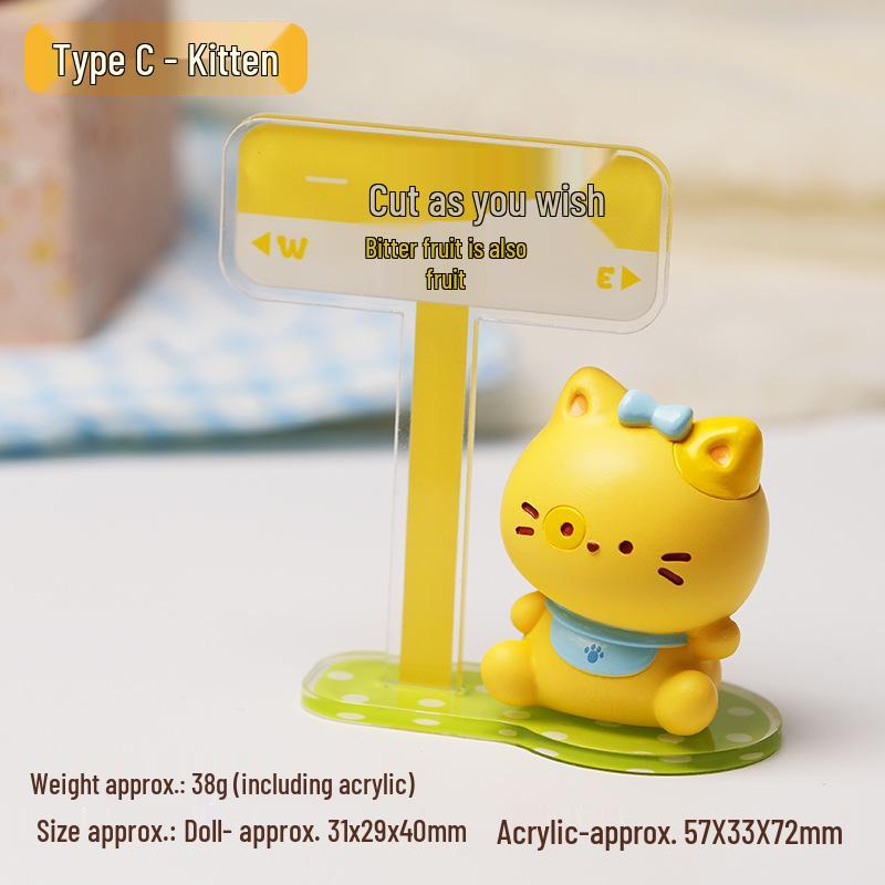 Mental State Mini Desktop Resin Capybara Ornament - Small Office Decor