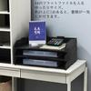 A3 Letter Tabletop Storage Document Document 3 Document Height Storage of Small Easy To Assemble Letter Case 3 Horizontal Tiers Case, Rack, Holder,