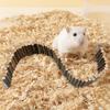 Hamster Zaun Stabile Konstruktion Bruchfest Bissfest Kratzfest Feine Verarbeitung Langeweile Lindern Handgefertigt Hamster Holzbrücke Zaun