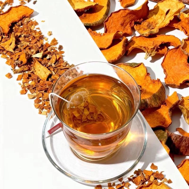 Korean Pumpkin Flower Tea: Health-Boosting Triangle Tea Bags