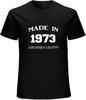 Made In 1973 Ladies T Shirt 50TH Birthday Present Gift IDEA TOP Funny Cool