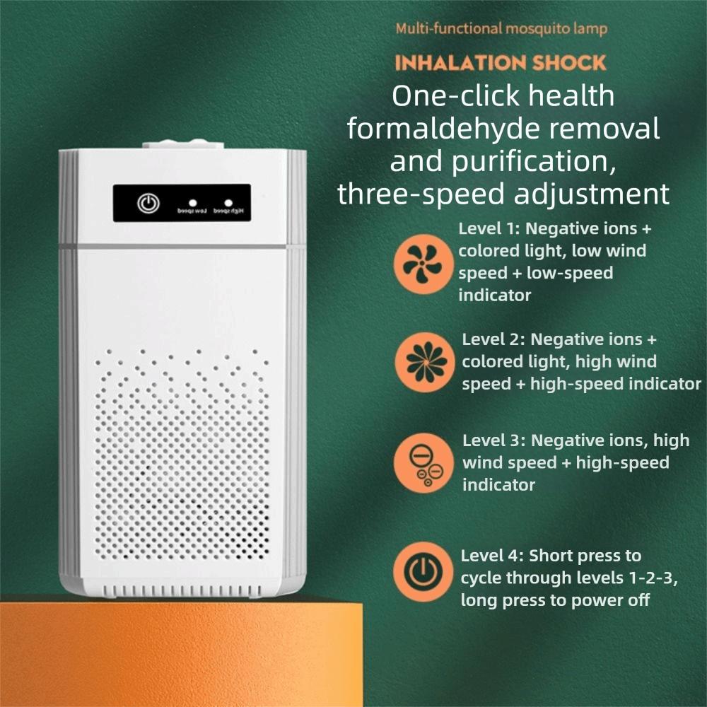 USB Air Purifier Portable Air Filter New Formaldehyde Purifier  Home Car Kitchen