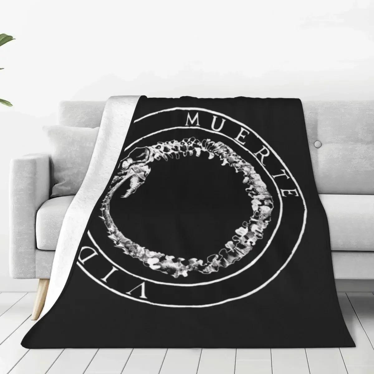 

Disco Canserbero Flannel Blanket Death Music Album Warm Throw Blanket for Chair Sofa Bed Travel Funny Bedspread Sofa Bed Cover 75x90cm
