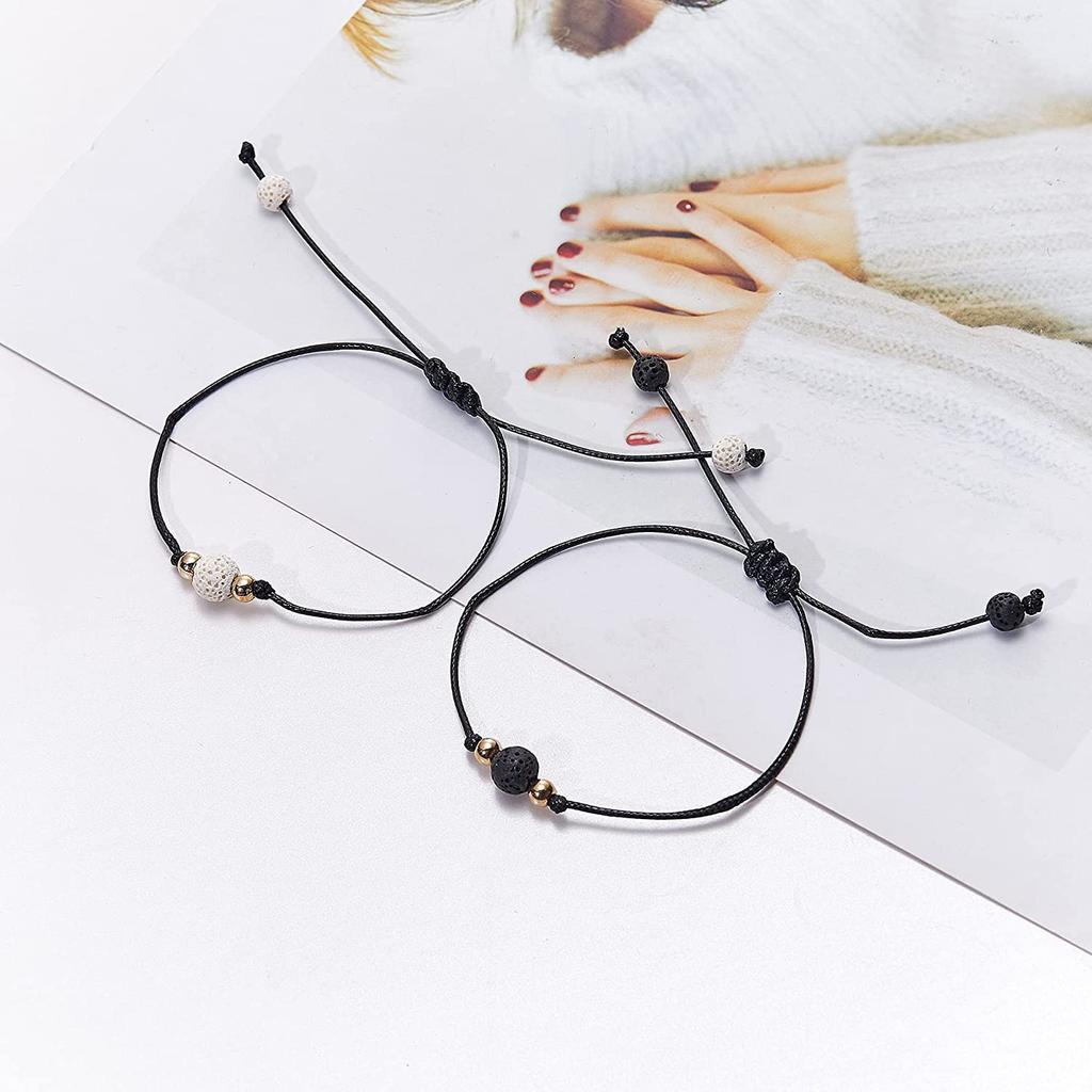 Verstellbare Partnerarmbänder Geschenk Passende Freund Freundin Schmuck Modeaccessoires