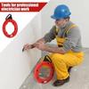Red Electrician Wire Cable Threading Device Electrician Cable Puller  Cable Installation