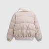 Gap Women's Faux Shearling & PU Leather Down Jacket