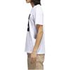 adidas Originals T Shirts Men's Black White Crew Neck Moderate Straight Fit CW2336-