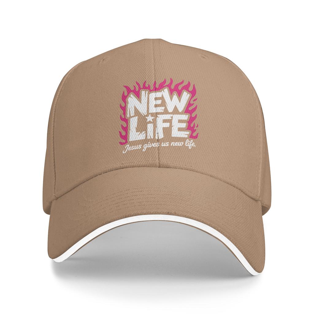 New Life Baseball Cap  y2k Funny Hip Hop Hats Summer Women Men Outdoor Sport Baseball Caps