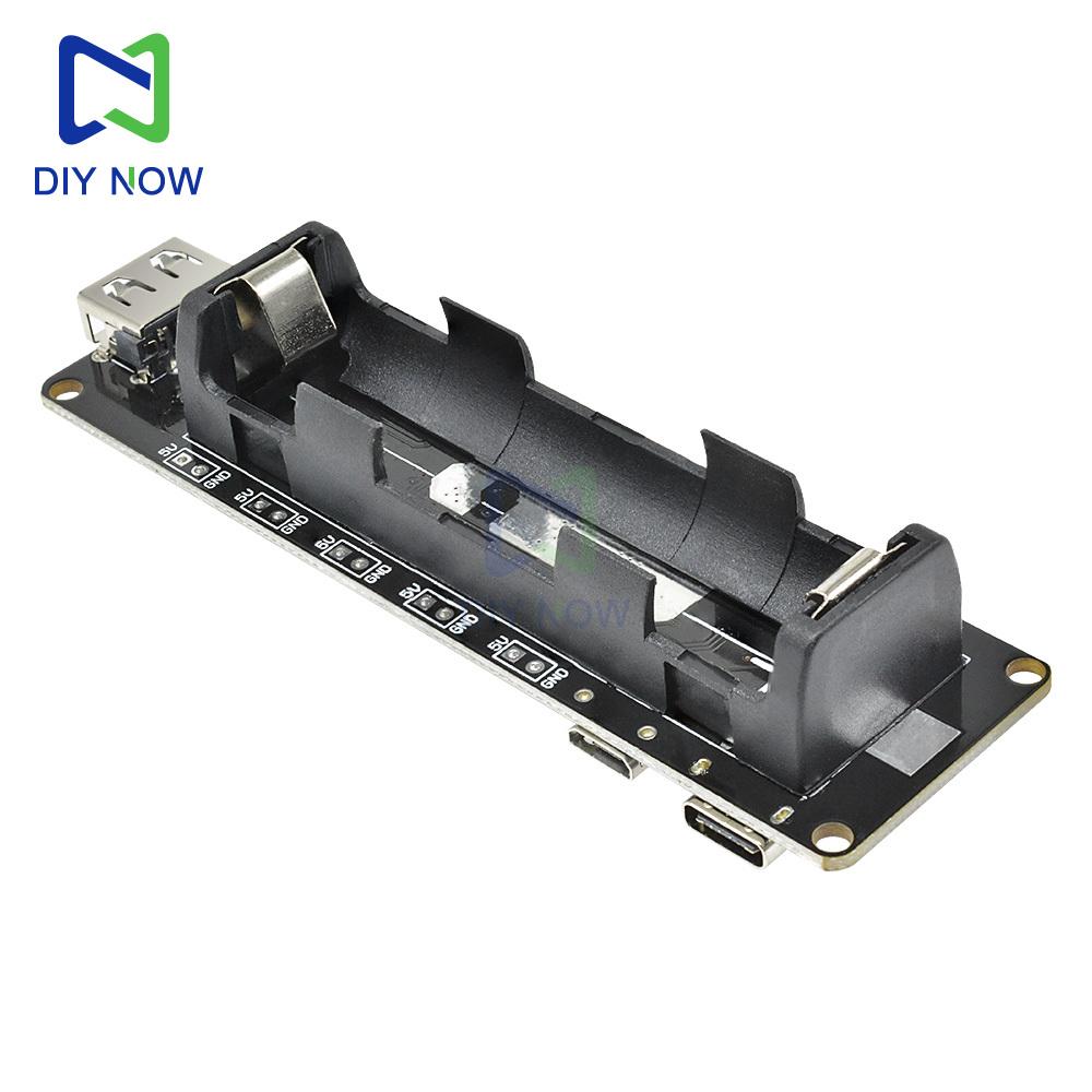 18650 Lithium Battery Shield V3 Mobile Power 1-Way Charging Module WEMOS ESP32 Power Expansion Board SMD Battery Holder