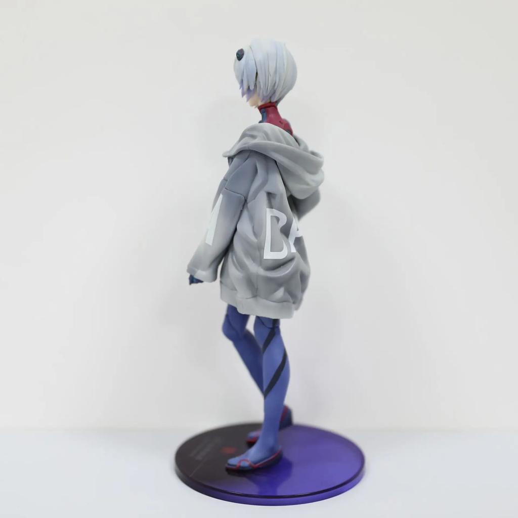 22cm Anime EVA NEON GENESIS Ayanami Rei EVANGELION Figures Millennials Illust Action Figure Fashionable Clothes PROTOTYPE Model Toy