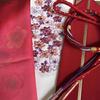 Used This Month's saleObi Tightening for Furisode, Obiage for Furisode, Layered Collar for Furisode, Embroidered Half Collar, Kimono Accessories for