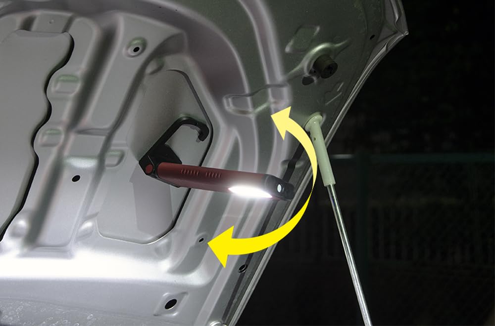 GENTOS LED Work USB Lumens Brightness 4 Hours Runtime Dustproof Water Uses Dedicated Rechargeable Gantz Light, Rechargeable, [830 / / / Resistant],