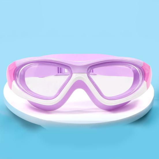 Kids Swim Goggles Adjustable Soft Silicone Clear View Pool Goggles for Sandbeach