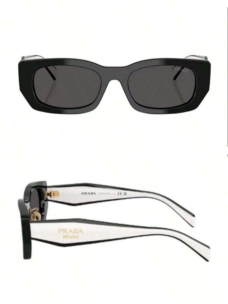 Prada PRB05S Black & White Sunglasses