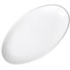 Jingzhou Pure White Ceramic Oval Fish Plates